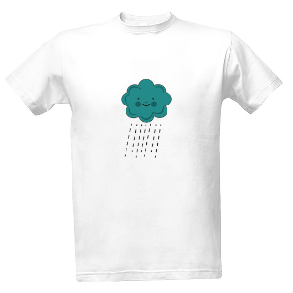 Tričko s potiskem CLOUD