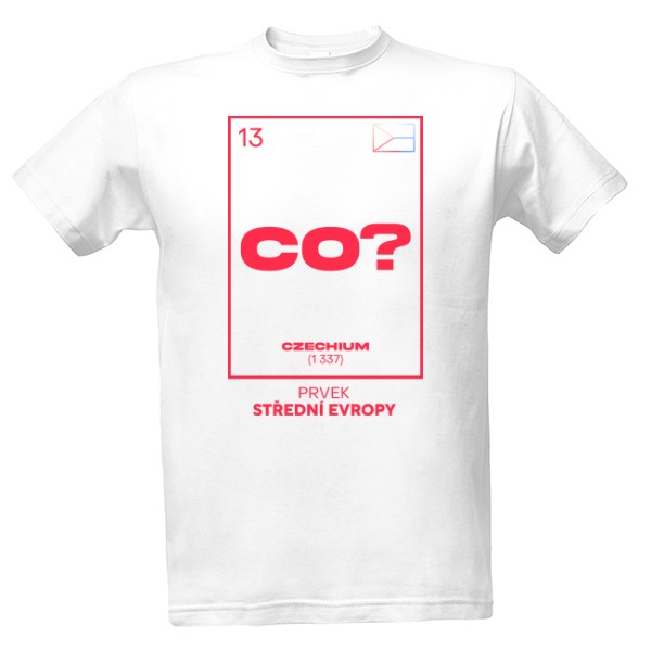 Tričko s potiskem CO?