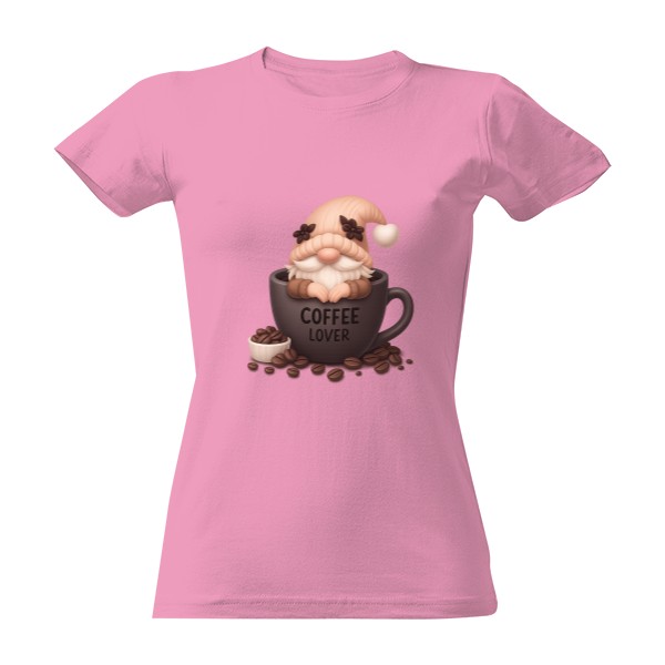 Tričko s potiskem coffee lover - skřítek