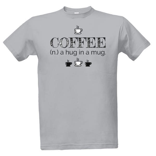Tričko s potiskem Coffee