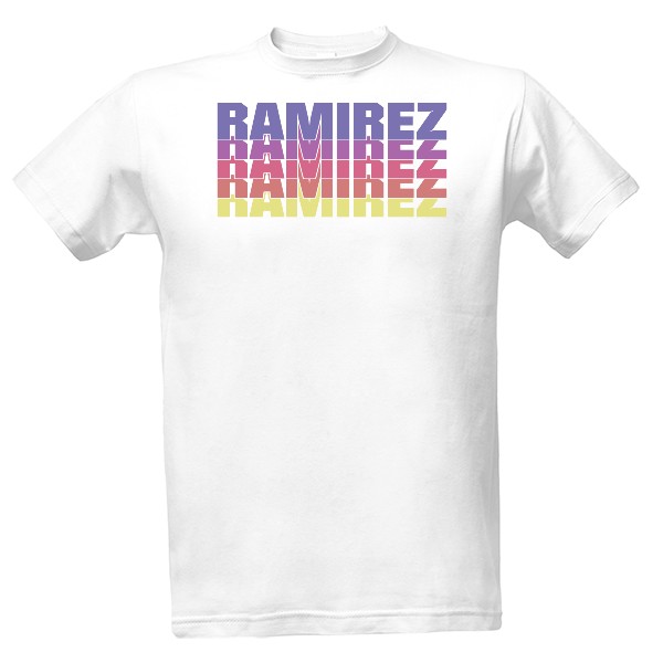 Tričko s potiskem Color Classic Ramirez hip hop