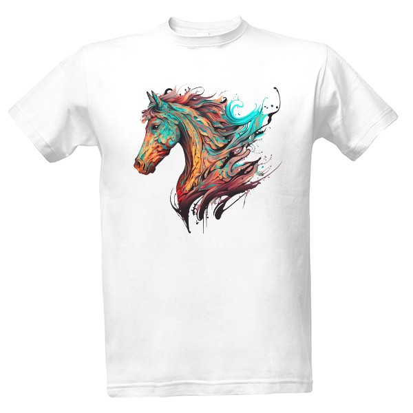 T-shirt Colorful horse 2