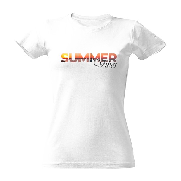 T-shirt Colourful summer print