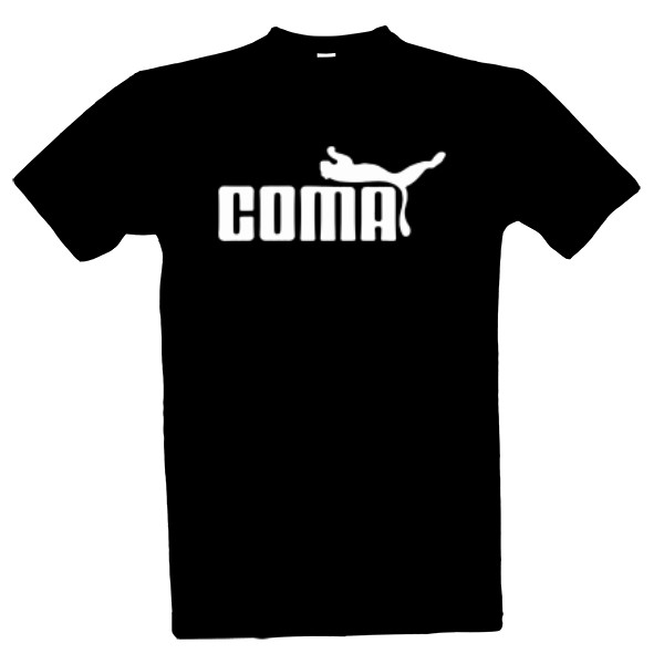 Tričko s potiskem Coma