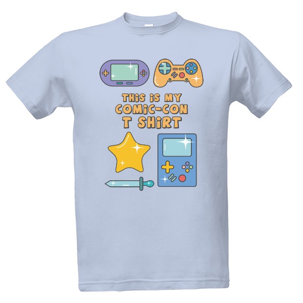 Tričko s potiskem Comic Con