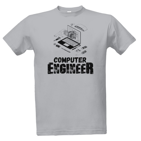 Tričko s potiskem Computer engineer