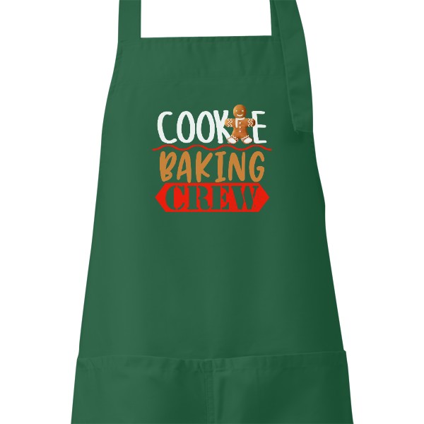 Apron Cookie baking crew