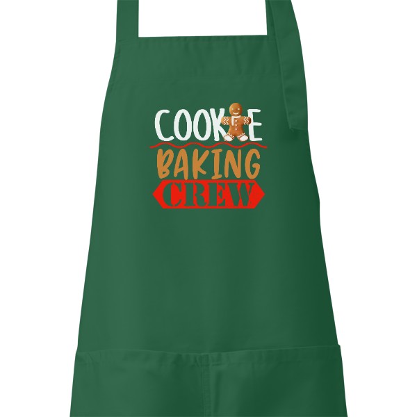 Zástěra s potiskem Cookie baking crew