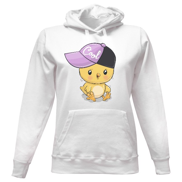 Dámská mikina s kapucí s potiskem COOL BIRDIE 1 RAMIREZ hip hop