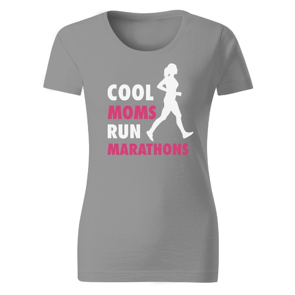 Cool moms run marathons T-shirt