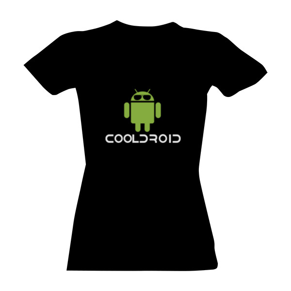 Tričko s potiskem Cooldroid - Dámské