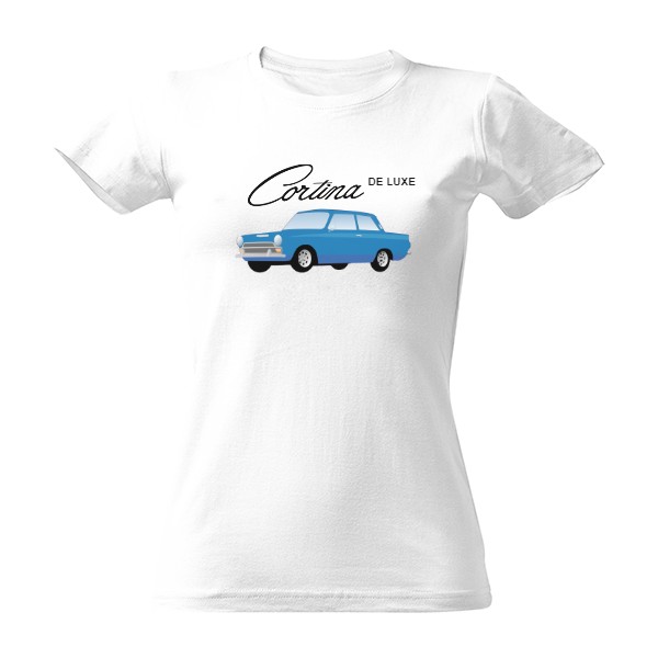 T-shirt Cortina Mk1 blue De luxe