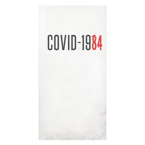 Nákrčník/bandana s potiskem Covid-1984
