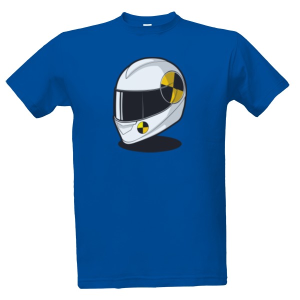 Tričko s potiskem Crashtest helm - Pánské