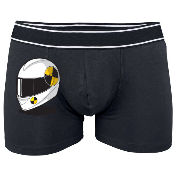 Boxerky Kariban s potiskem Crashtest helm