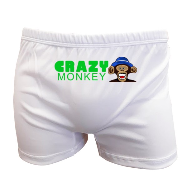 Trenýrky s potiskem Crazy monkey