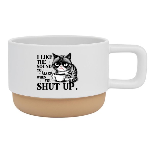 Hrnek Sand s potiskem cry cat