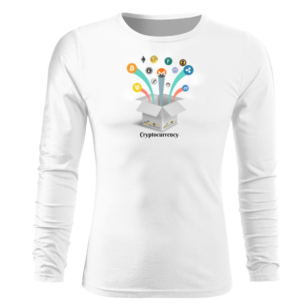 Tričko s potiskem Cryptocurrency 2