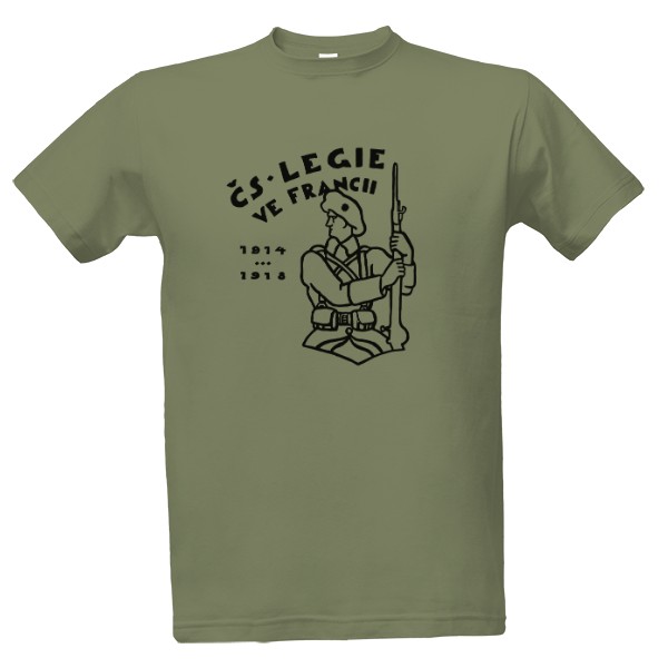 CZECHOSLOVAK'S LEGIONS IN FRANCE T-shirt