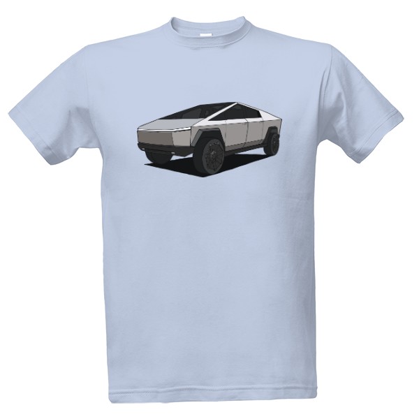 Tričko s potiskem Cybertruck