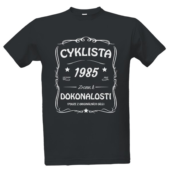 Tričko s potiskem Cyklista - narozeniny