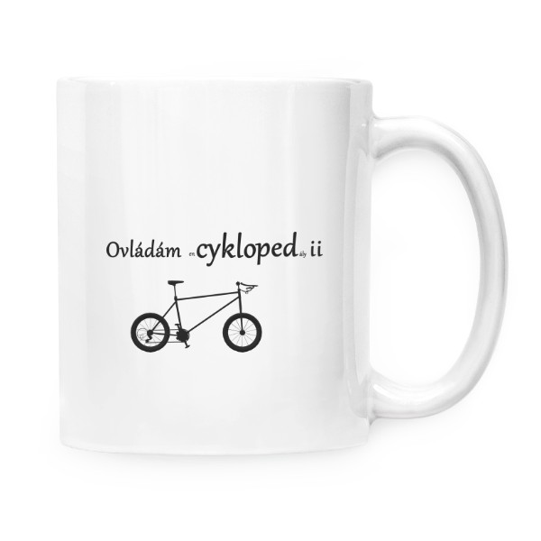 Cup white Cykloped