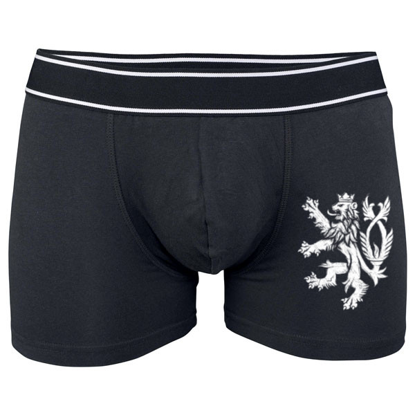 Boxerky Kariban s potiskem Czech Lion