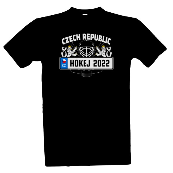 Tričko s potiskem Czech Republic Hokej - Značka