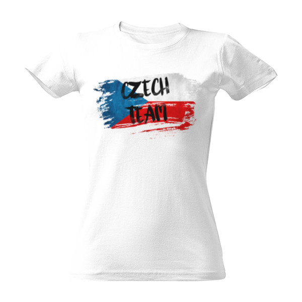 Tričko s potlačou Czech team 