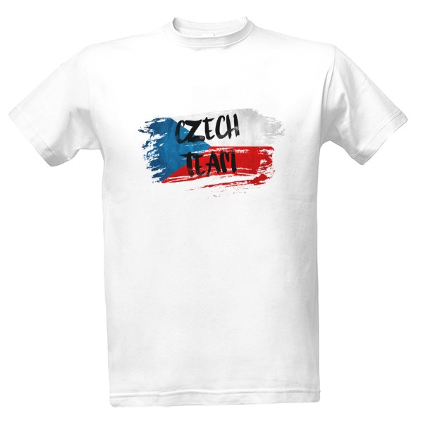 Tričko s potlačou Czech team 