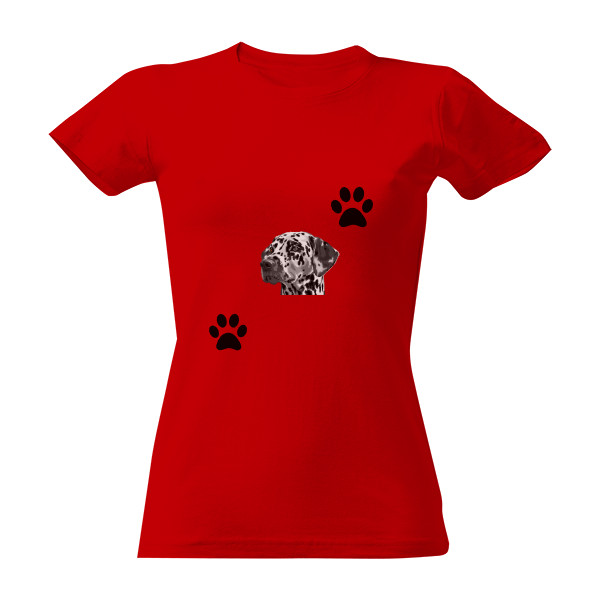 dalmatian paws T-shirt