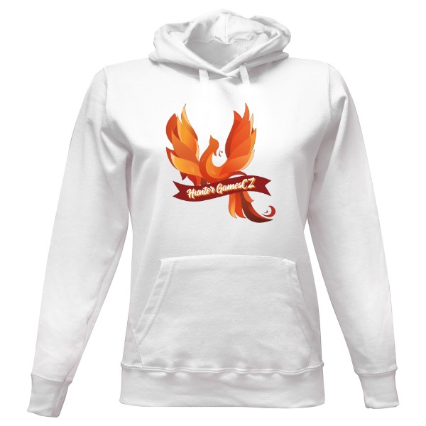 Dámská mikina s kapucí s potiskem dámská mikina HunterGamesCZ