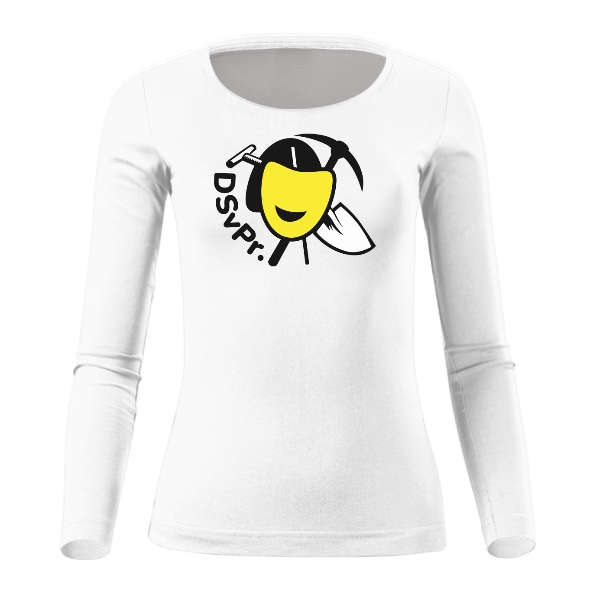 Tričko s potlačou DSvPr dámské - dlouhý rukáv