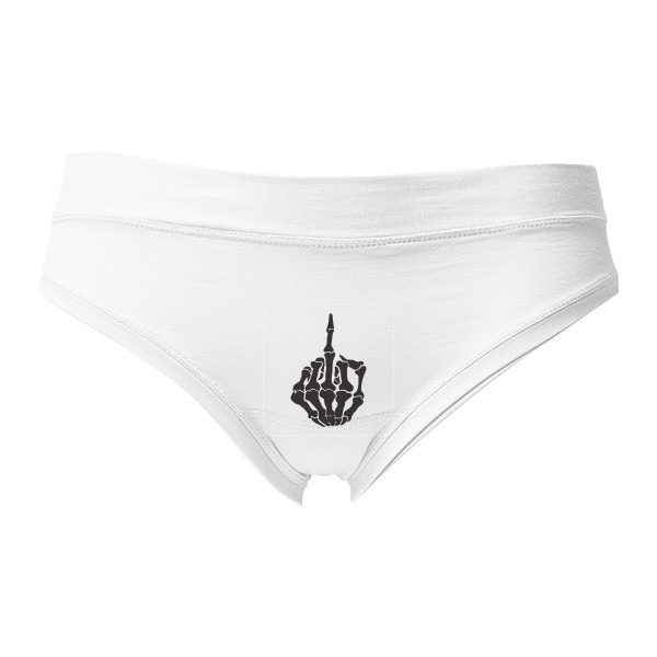 Dámská tanga - Výprodej s potiskem Damske kalhotky fuck off