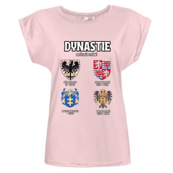 Dámské tričko čeští panovníci