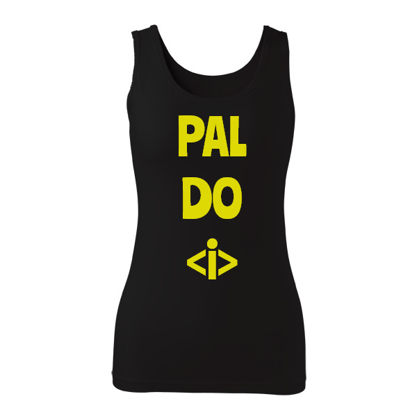 Tričko s potiskem Dámské tričko Crop Top verze PAL DO