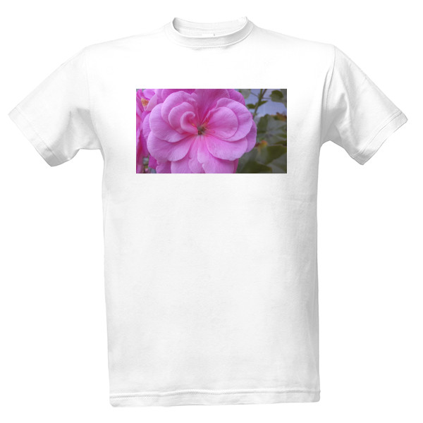 Tričko s potiskem Květina