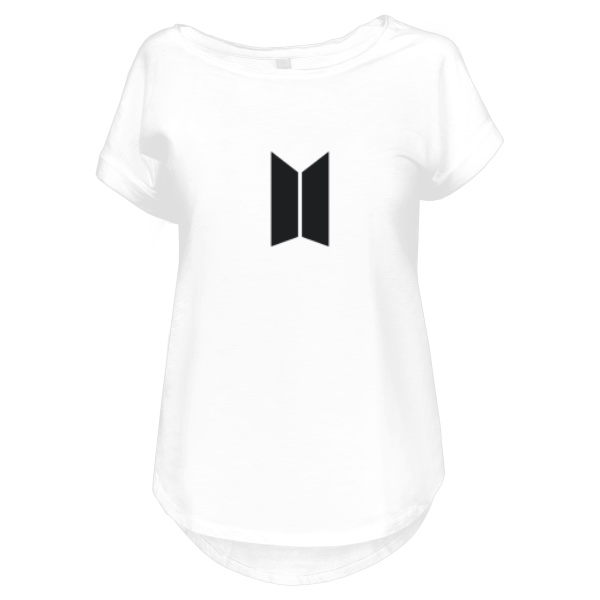 Tričko s potiskem Dámské tričko s logem BTS