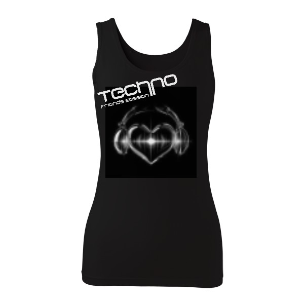 Tričko s potiskem Dámské tričko  TFS N&B