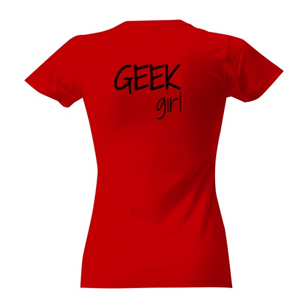 Tričko s potiskem Dámské triko GEEK GIRL