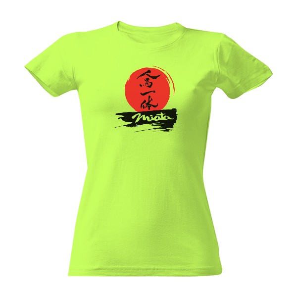 Tričko s potlačou Dámské Triko Imperial - Green apple