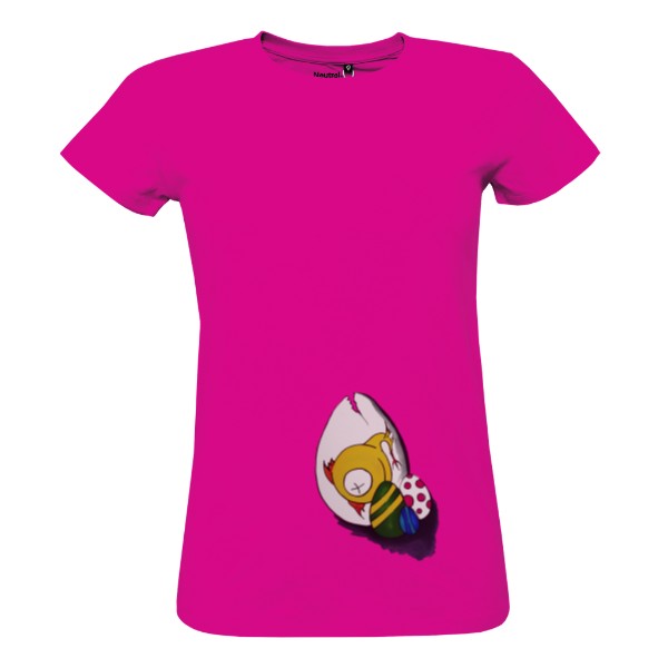 Tričko s potiskem Dámské triko - vajíčko