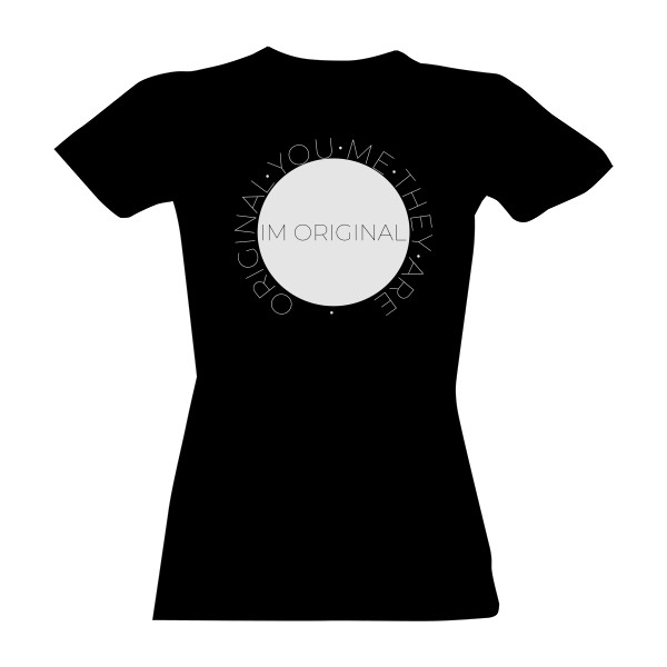 Tričko s potlačou Im original tričko Dámske