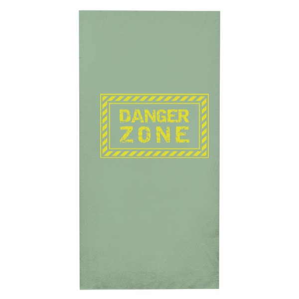 Nákrčník/bandana s potiskem Danger zone