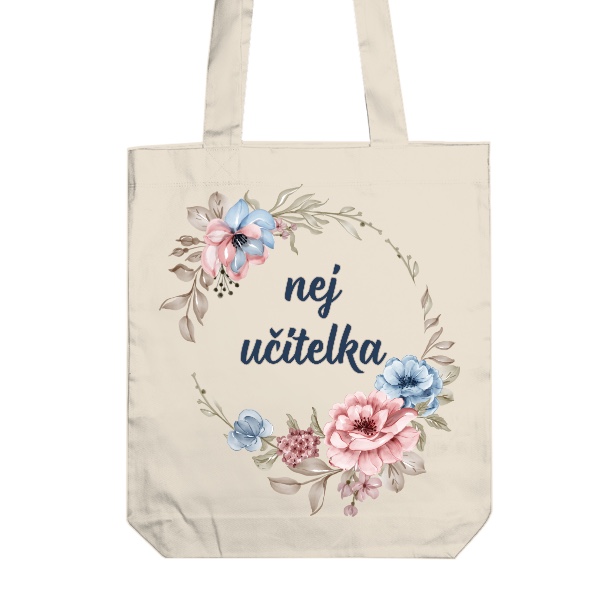 Dárek pro učitelku květinový kruh nej učitelka