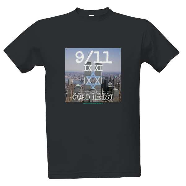 T-shirt Dark grey T-shirt 911 GOLD HEIST