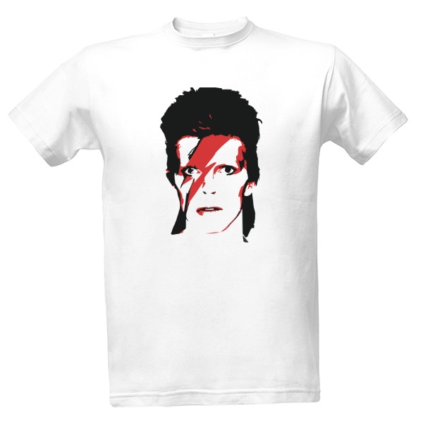 Tričko s potiskem David Bowie
