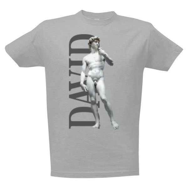 Tričko s potiskem David Michelangelo