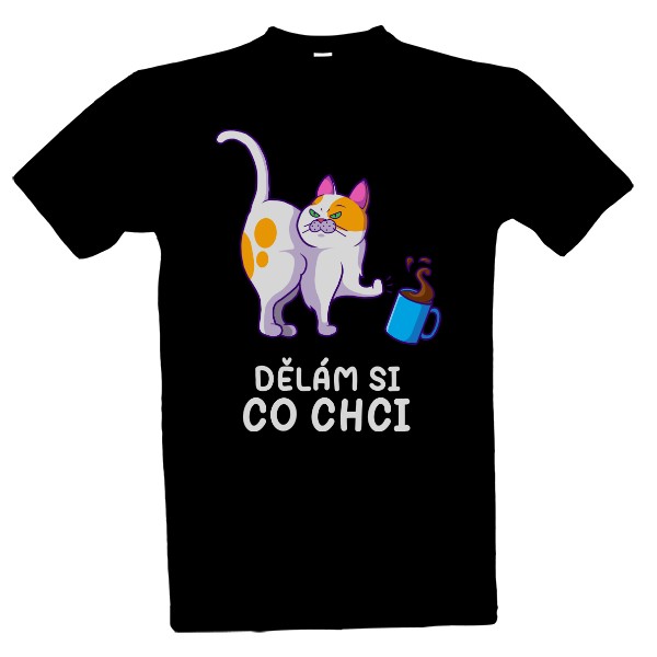 Tričko s potiskem Dělám si co chci
