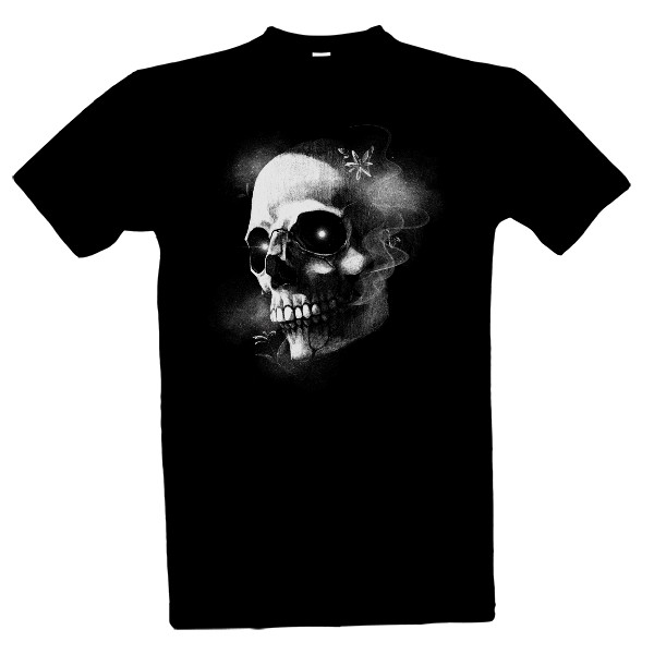 Tričko s potiskem Démonická lebka 2